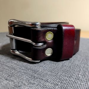Italian Leather Belt (unisex)